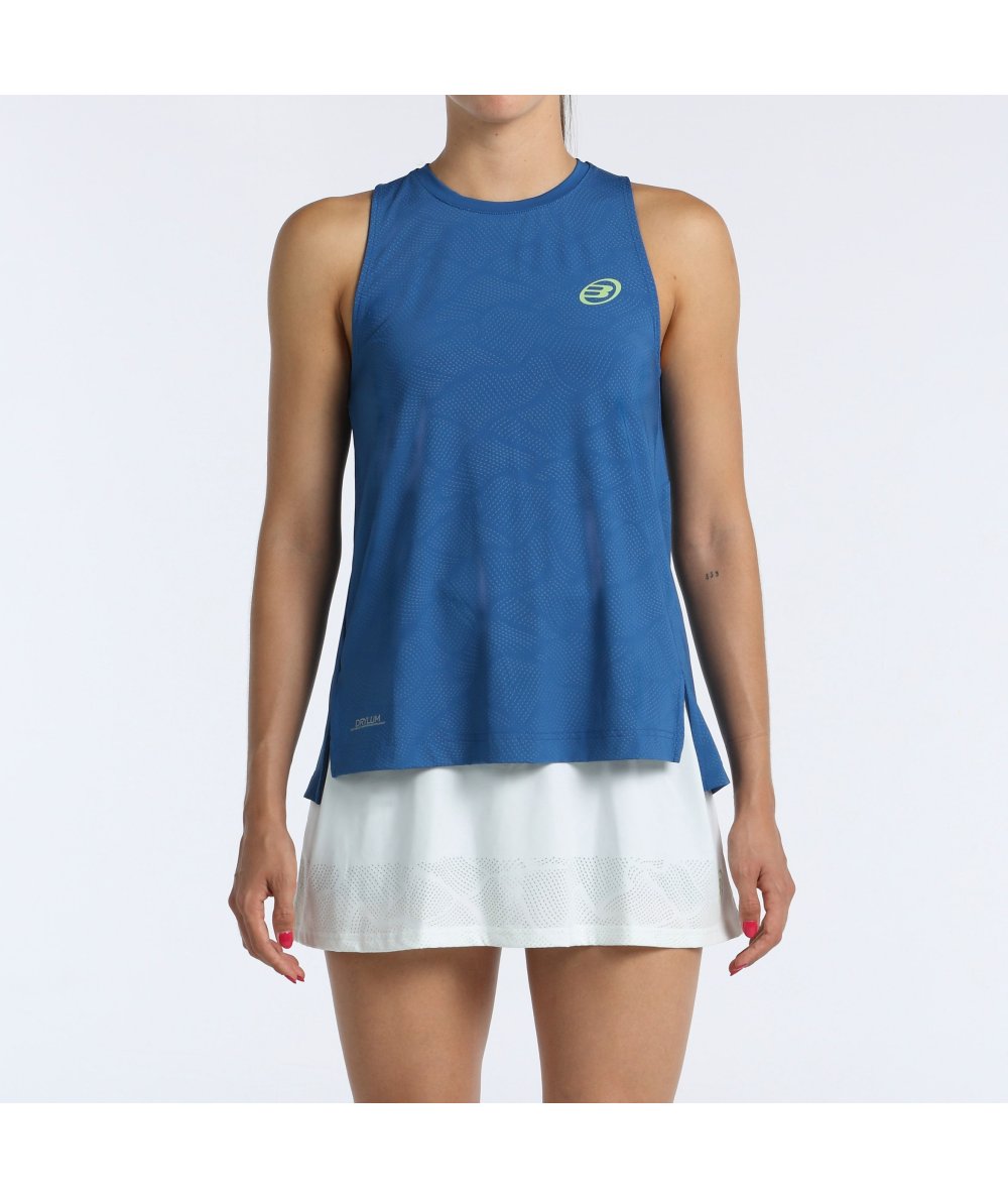 CAMISETA BULLPADEL BATEA AZUL OSCURO