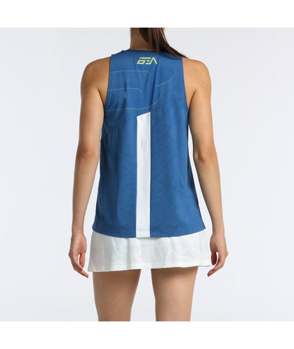 CAMISETA BULLPADEL BATEA AZUL OSCURO