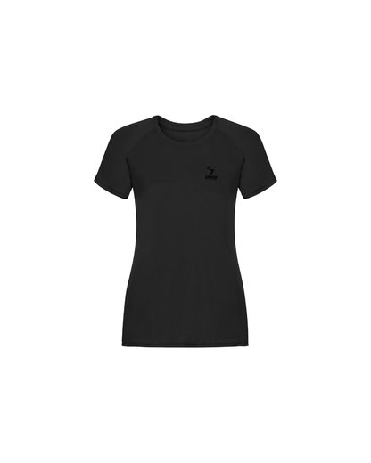 T-shirt Woman - Basic Crew - Logo fronte retro