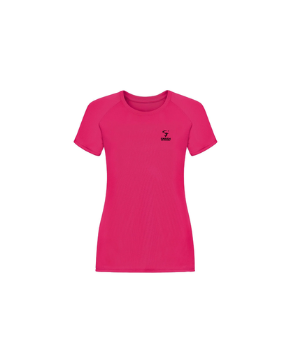 T-shirt Woman - Basic Crew - Logo fronte retro