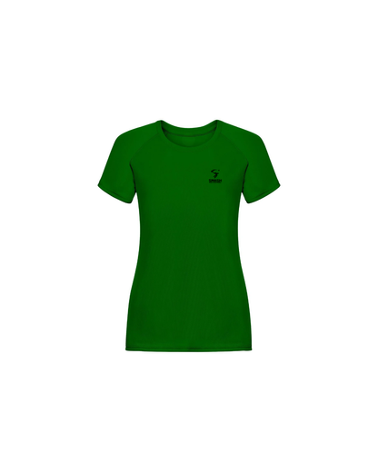 T-shirt Woman - Basic Crew - Logo fronte retro