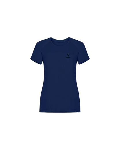 T-shirt Woman - Basic Crew - Logo fronte retro
