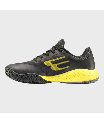 SCARPE BULLPADEL IONIC 24I NERO E GIALLO