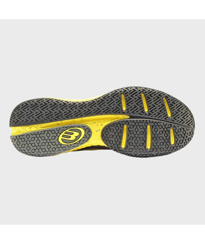 SCARPE BULLPADEL IONIC 24I NERO E GIALLO